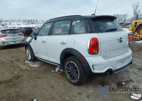 2016 Mini Countryman Cooper S z USA, uszkodzony, nr VIN WMWZC5C57GWU00208